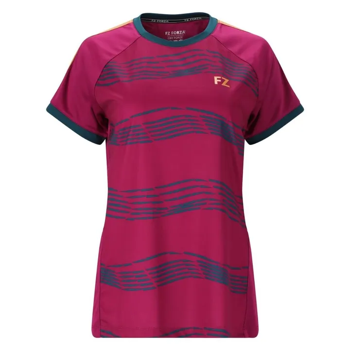 T Shirt FZ PR 2507 Raspberry Femme — Badminton Shop