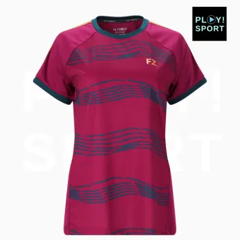 T Shirt FZ PR 2507 Raspberry Femme — Play Sport France