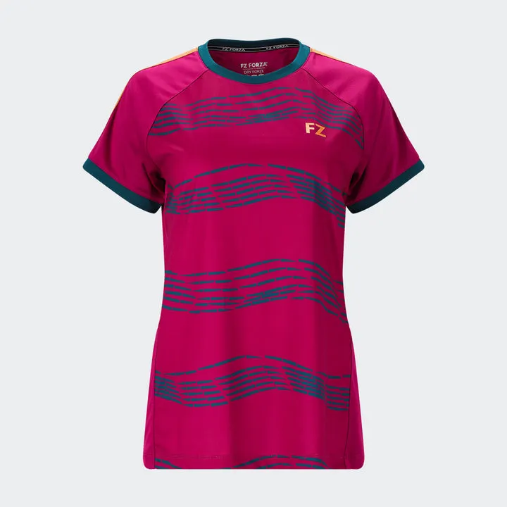 T Shirt FZ PR 2507 Framboise Femme
